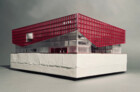 1. Platz: © Jule Gilde, Maurice Stolze, HAWK Hildesheim | Entwurf: Neue Fassade der Iceland University of the Arts als physisches Modell