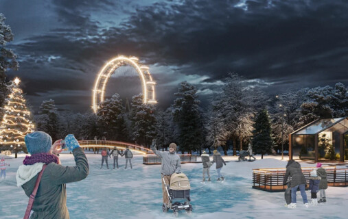 Development concept of Gorky Central Park