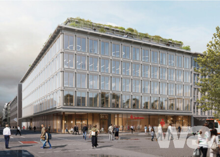Neubau des Büro- und Geschäftshauses D1 mit Filial- und Sonderflächen der Sparkasse am Paradeplatz