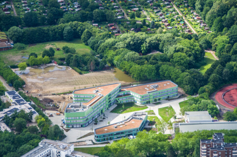 Campus Steilshoop – Stadtteilschule am See und Quartierszentrum | © wa wettbewerbe aktuell