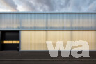 Service- und Logistikzentrum | Ausschnitt Fassade Gebäude 1, Nord/West Ecke, Werkstatt | © Robert Gommlich / Fotografie, Dresden