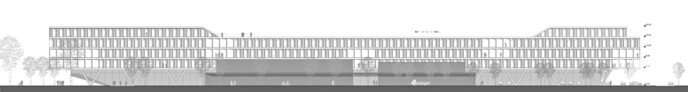 1. Preis HHS Planer + Architekten AG Hegger · Hegger · Schleiff, Kassel, Ansicht Nord