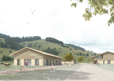 FreiZeit Bernau - Neubau Sport- und Freizeitzentrum mit Bergwacht und Marktscheune Bernau