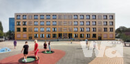 Wilhelm Gentz Grundschule - Ansicht mit Außenbereich | © CKRS Architekten, Berlin