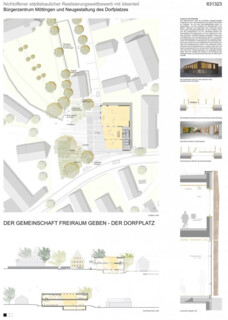 Bürgerzentrum und Neugestaltung des Dorfplatzes