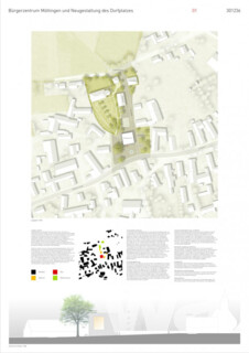 Bürgerzentrum und Neugestaltung des Dorfplatzes