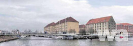 1. Preis
Canal bridges across Christanshavns Kanal and Trangrven and bridge across Proviantmagasingraven: Feichtinger Architectes, Paris