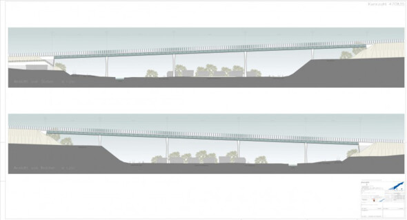 Neubau der Lautertalbrücke im Zuge der BAB 6