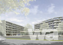 Neubau eines 6-geschossigen Wohnhauses als Entree: Jo. Franzke Architekten, Frankfurt am Main
