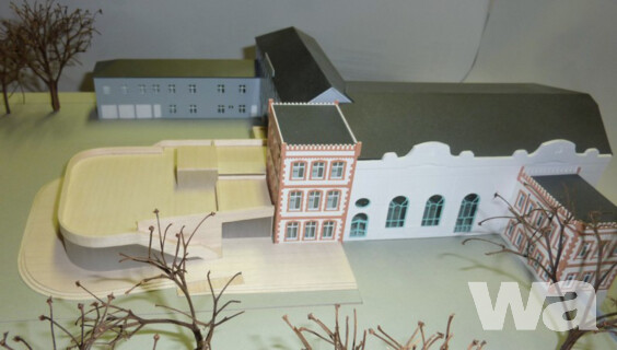 Erweiterungsbau Bismarckhöhe inkl. Landschaftsgestaltung der Freifläche - Neubau einer Gaststätte mit Nebengelass