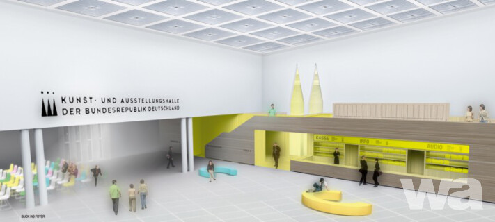Foyer der Kunst- und Ausstellungshalle der Bundesrepublik Deutschland