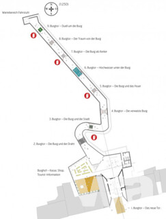 Edutainmanet-Konzept für den Erlebnis-Aufzug zur Burg Altena im Rahmen der Regionale 2013