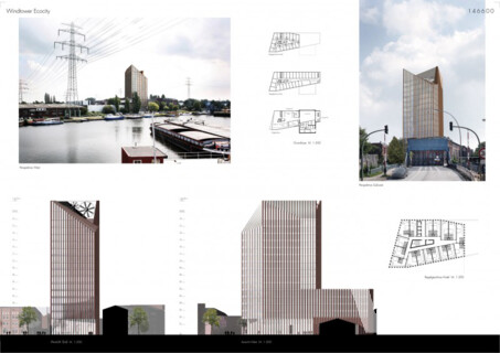 Ecocity Hamburg Harburg – Neubau Windtower