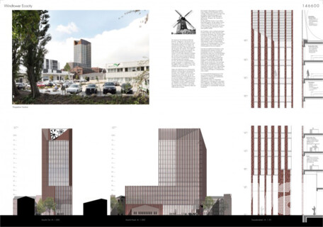 Ecocity Hamburg Harburg – Neubau Windtower