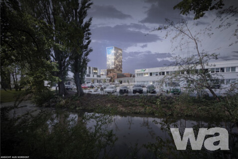 Ecocity Hamburg Harburg – Neubau Windtower