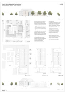 Erweiterungsbau für das Staatsarchiv