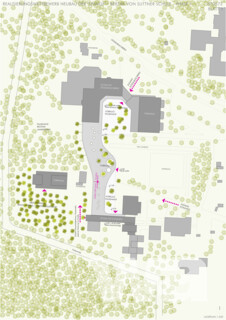 Neubau der Spange, Bertha-von-Suttner-Schule