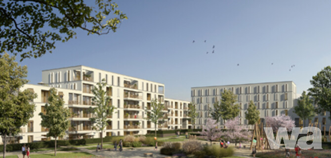 Paul-Gerhardt-Allee, WA 2(2) Wohnungsbau