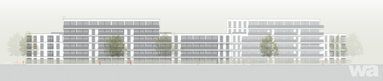 Paul-Gerhardt-Allee, WA 2(2) Wohnungsbau