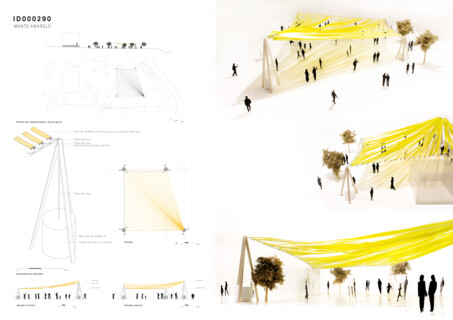 Construction of an ephemeral installation – Eira Lounge Pavilion