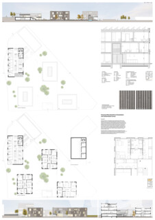 Neubau von Gemeinschaftsunterkünften und einer Sozialstation