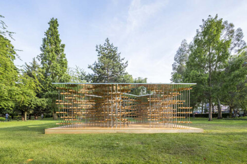 Triumph Pavilion 2016 – Energy Pavilion (Pinwheel) Museum Gardens