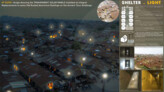 Gewinnerentwurf Kategorie „Daylight in Buildings“ für Afrika: : Shelter.Light von Fatai Osundiji, Emmanuel Ayoloto, 