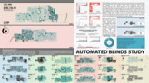 Gewinnerentwurf Kategorie „Daylight Investigations“ für Amerika: : Automated Blinds Study von Amir Nezamdoost, Alen Mahic, Malak Modaresnezhad, 