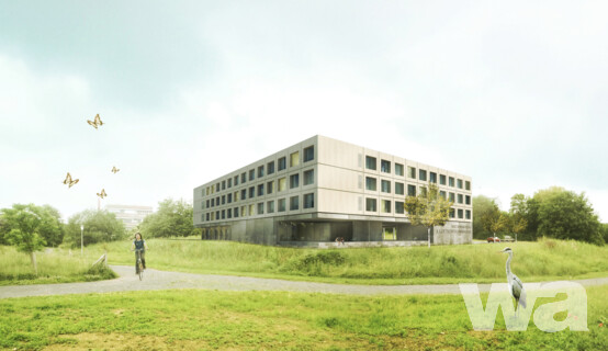 Neubau Studentenwohnheim Lutterterrasse
