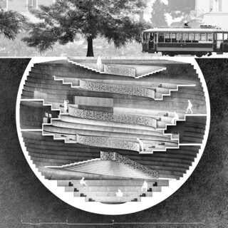 Rome Concrete Poetry Hall architecture competition