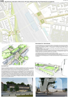 Neugestaltung der Vorplätze und des Umfelds des Hauptbahnhofs