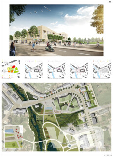 Neugestaltung der Neuen Mitte von Hesperange – - Place Paul Jomé