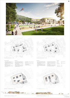 Neugestaltung der Neuen Mitte von Hesperange – - Place Paul Jomé