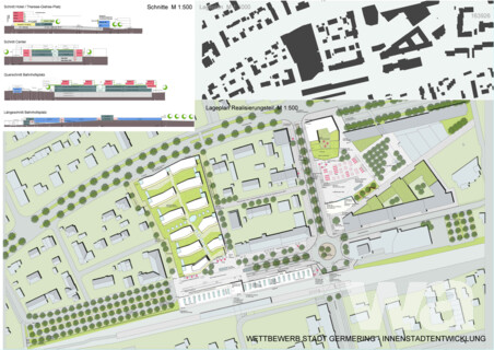Innenstadtentwicklung – Umfeld der Stadthalle, Bahnhofsareal und nördlich anschließende Flächen