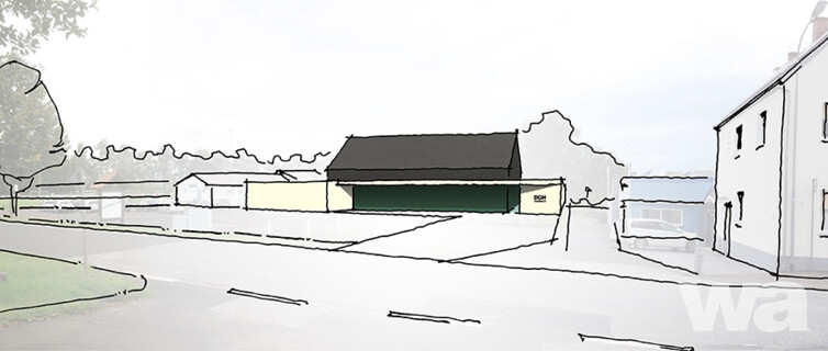 Neubau eines Dorfgemeinschaftshauses