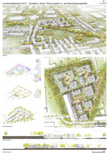 Landeswettbewerb NRW - Qualität in Serie - serieller/modularer Wohnungsbau