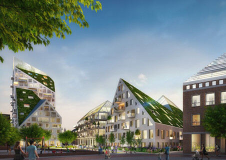 Nieuw Bergen, a design for sustainable residences in the city centre