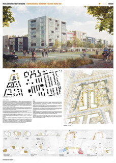 Wohnungsbau München Freiham Nord WA 1