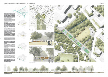 Freiflächengestaltung Ehrenhain unter Einbezug des Tier- und Stadtparks