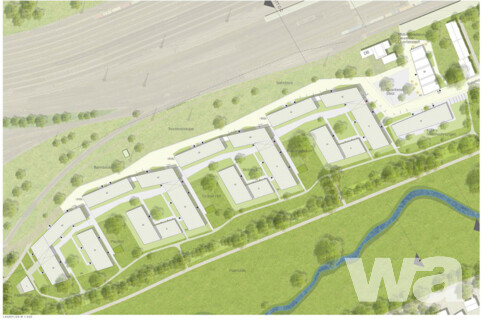 Ehemaliges Bahngelände westlich des Hauptbahnhofs