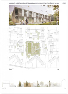 Neubau KiTa und Neuordnung Freianlagen Wilhelm-Busch-Straße