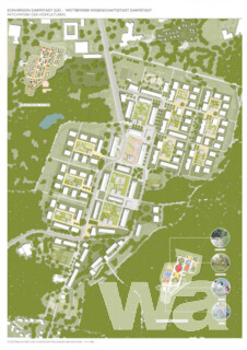 Konversion Darmstadt Süd - Cambrai-Fritsch-Kaserne und Jefferson-Siedlung