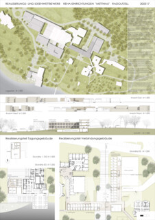 Bauliche Weiterentwicklung der med. Reha Einrichtungen der Stadt Radolfzell, METTNAU