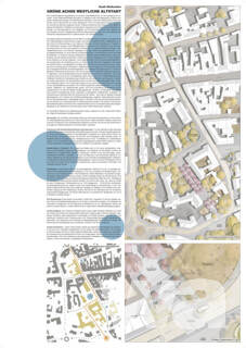 Grüne Achse westliche Altstadt – Verbesserung und Erweiterung der grünen Infrastruktur durch Neugestaltung von Brach- und Platzflächen