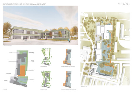 Neubau der Schule an der Humannstraße