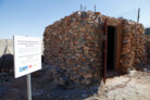 Entrance to an electricity room of a Comet-ME micro-grid in the south Hebron hills - Foto: Tomer Appelbaum