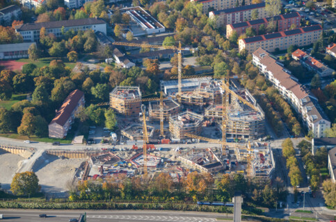 Neubau Wohnsiedlung an der Ludlstraße