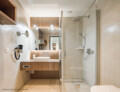 Psychosomatik Westerstede - Badezimmer Wahlleistung;
© GSP Gerlach Schneider Partner Architekten mbB /
Foto: Tom Kleiner, Bremen
