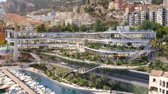 Restructuring and extension of the new Fontvieille site