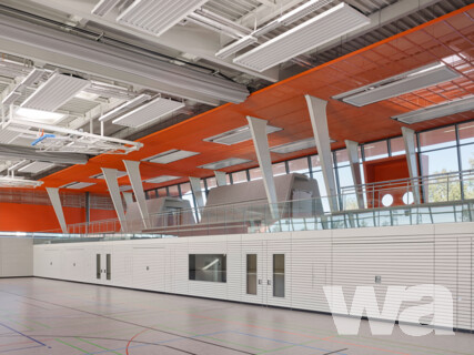 Dreifeld-Sporthalle der Friedrich-Ebert-Schule